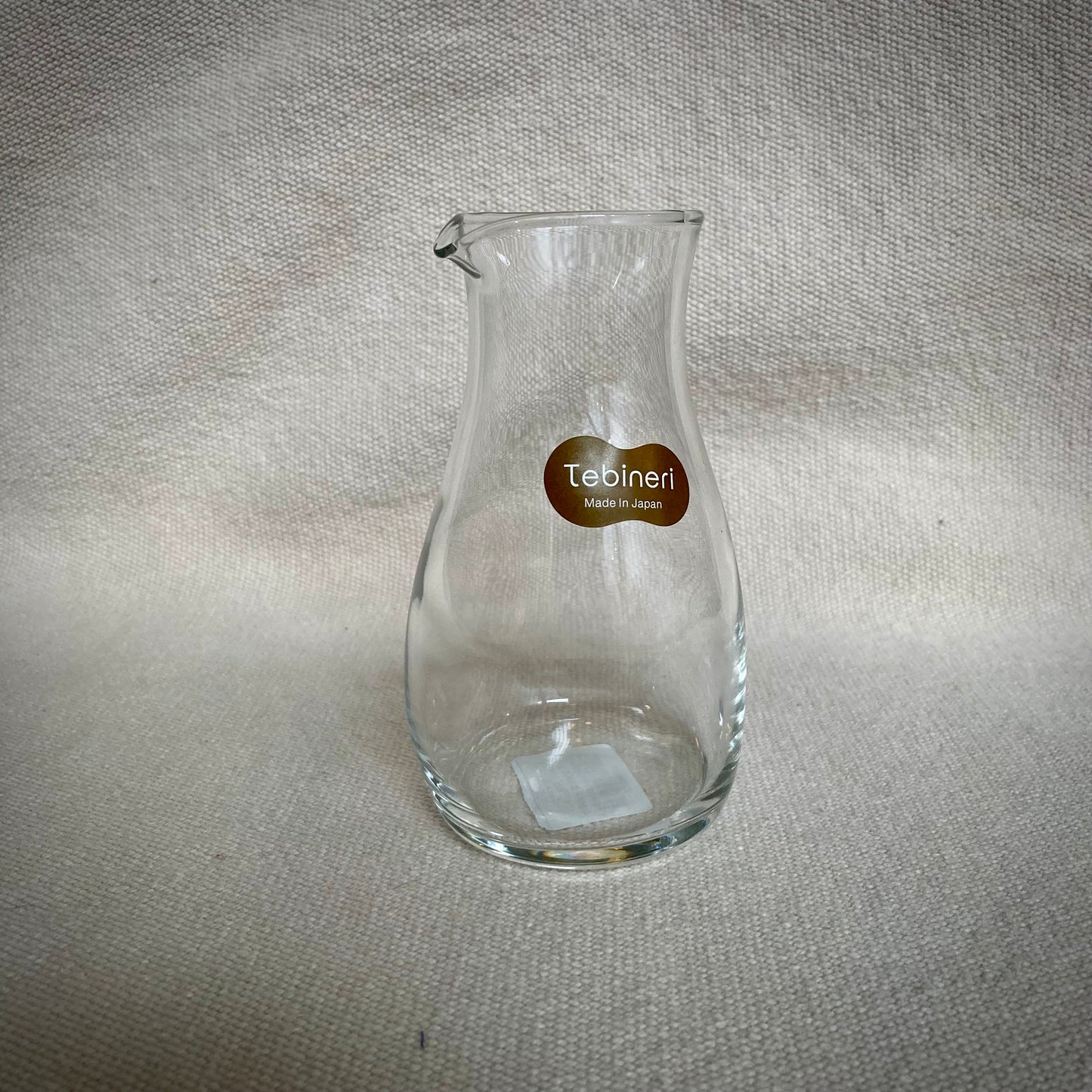 Liten Glaskaraff för dashi och saké "Tebineri"
