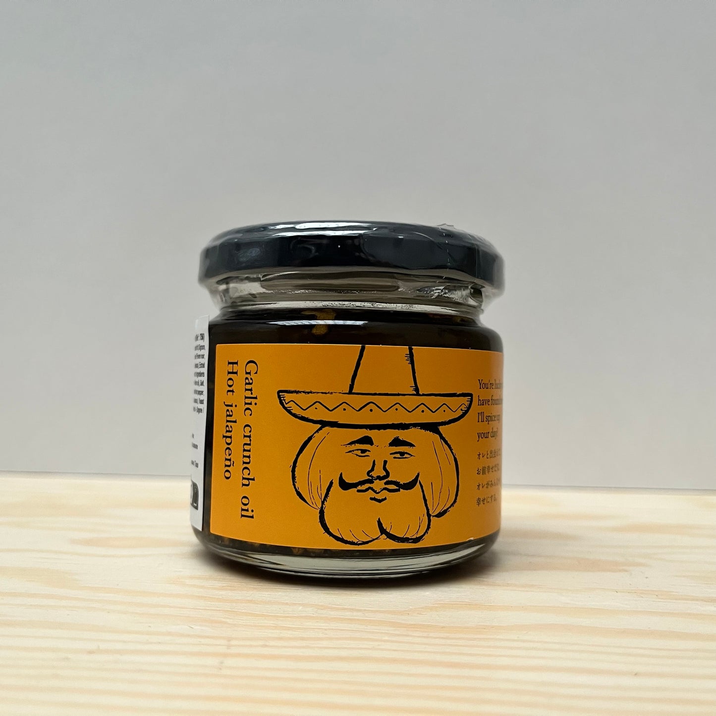 Crispy Garlic med Jalapeño 110g