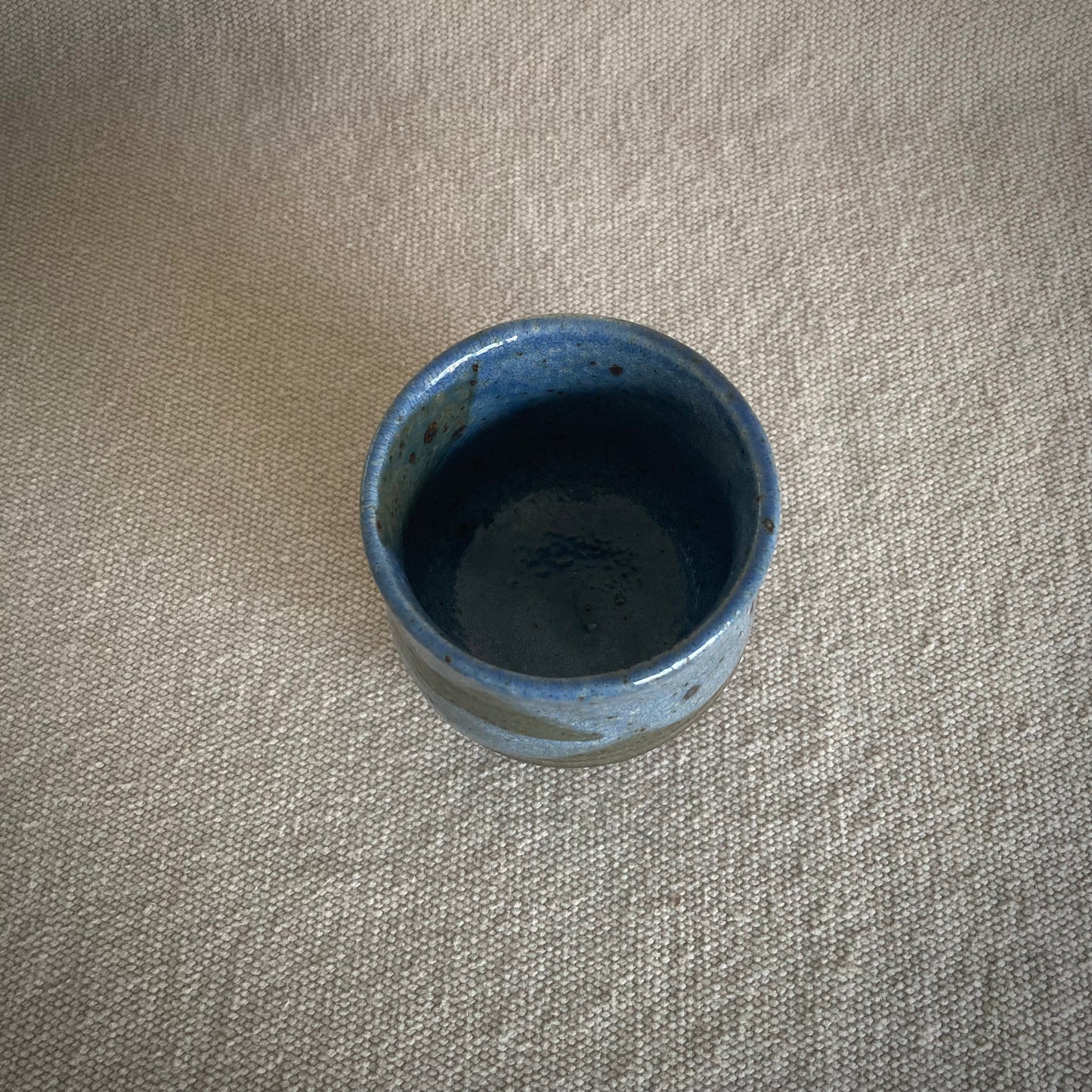 Tekopp blåbrun "Minoyaki"