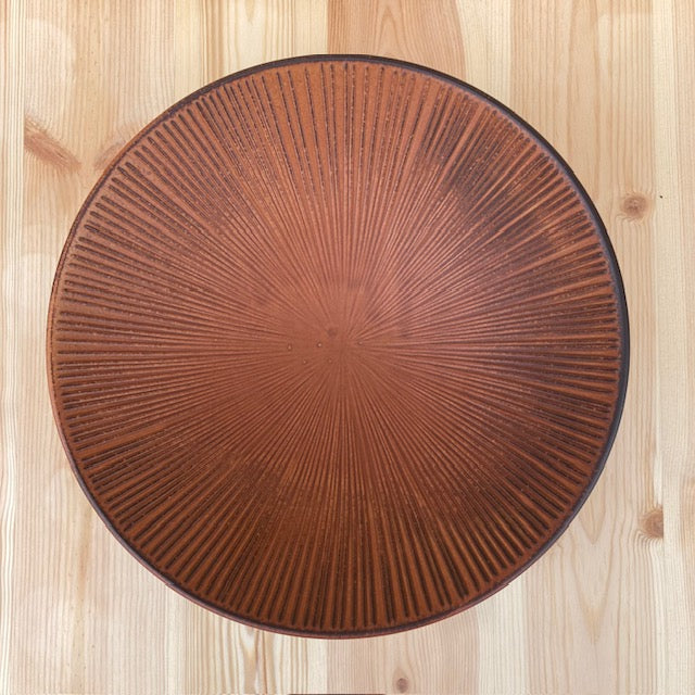 Nudeltallrik Terracotta "Showa"