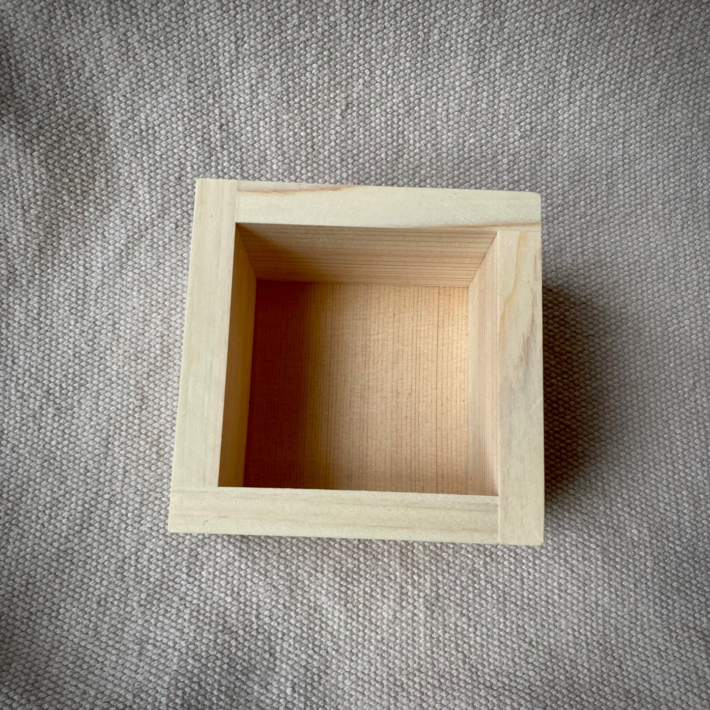 Trälåda till Sake "Sake Masu"