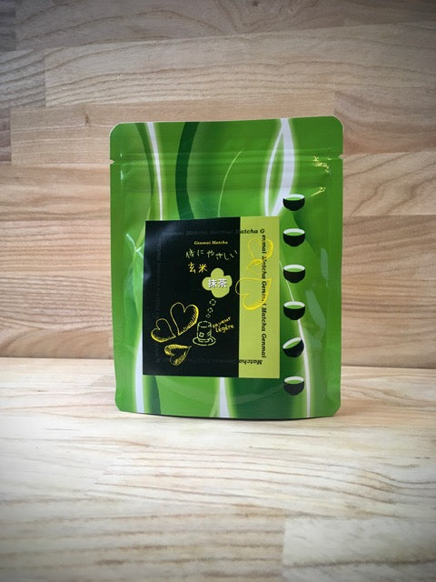 Matcha-te med rostat ris "Genmai" 40g
