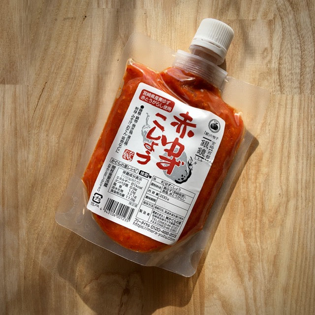 Röd Yuzu Kosho 200g