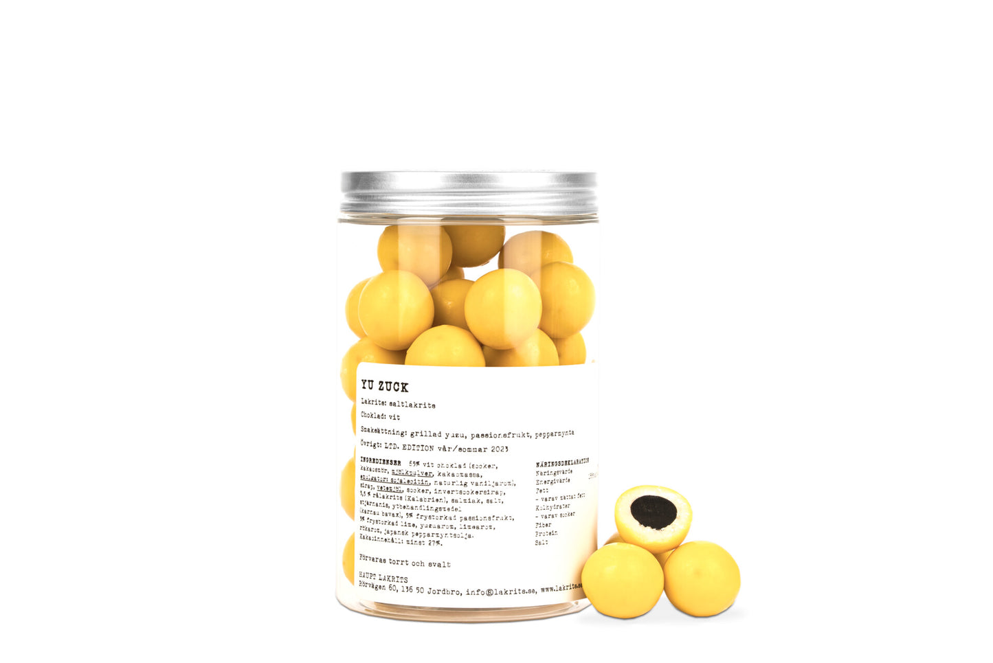 Saltlakrits med yuzu "Yu Zuck" 250g