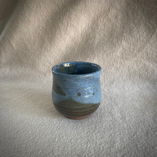 Tekopp blåbrun "Minoyaki"