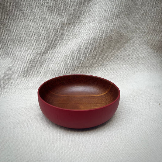 Träskål "Jujube" Röd