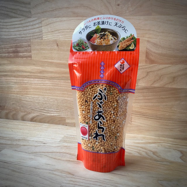 Puffat "Sticky Rice" - Bubu Arare med Aonori-alger