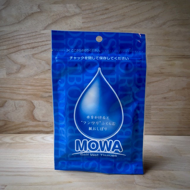 Komprimerad våtservett "Mowa"